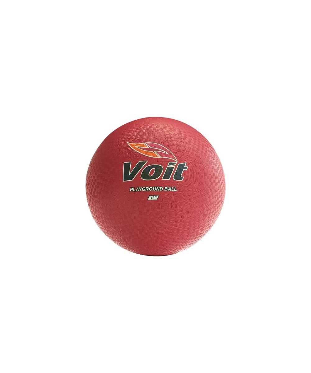 13" Red Playground Ball (EA) $38.53 Kickballs & Playground Balls