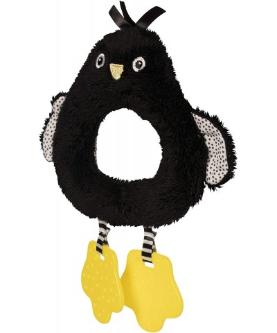 Wimmer-Ferguson Penguin Circle Rattle with Textured Teethers Baby Toy $24.60 Baby Rattles & Plush Rings