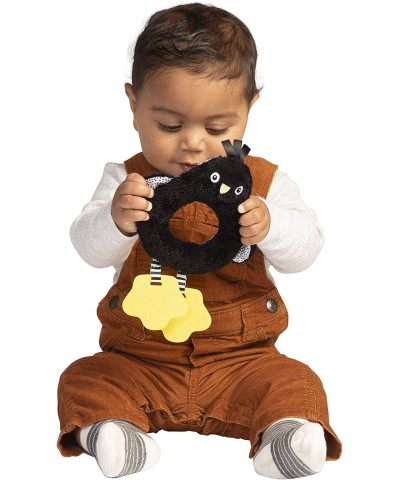 Wimmer-Ferguson Penguin Circle Rattle with Textured Teethers Baby Toy $24.60 Baby Rattles & Plush Rings