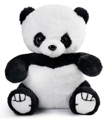 12'' Panda Stuffed Animal Soft Cuddly Baby Panda Plush Toy White and Black $29.18 Stuffed Animals & Teddy Bears