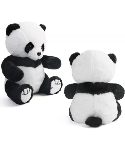 12'' Panda Stuffed Animal Soft Cuddly Baby Panda Plush Toy White and Black $29.18 Stuffed Animals & Teddy Bears