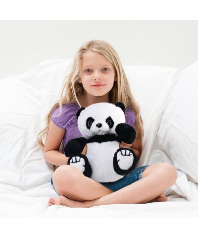 12'' Panda Stuffed Animal Soft Cuddly Baby Panda Plush Toy White and Black $29.18 Stuffed Animals & Teddy Bears