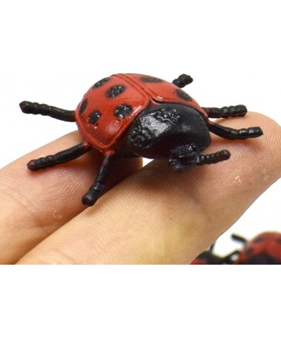 25 Pieces Mini Ladybug Toys Plastic Fake Ladybug Realistic Garden Decoration for Halloween Prank Props Party Favors $21.51 Ga...