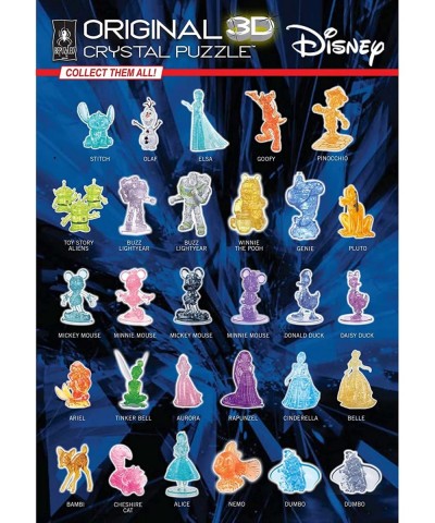 3D Crystal Puzzle - Disney Mickey Mouse (Dark Blue): 37 Pcs $23.92 3-D Puzzles