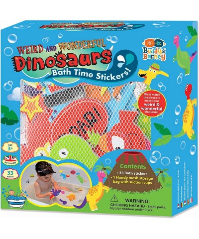 Bath Stickers--Weird and Wonderful Dinosaurs $25.44 Bathtub Toys