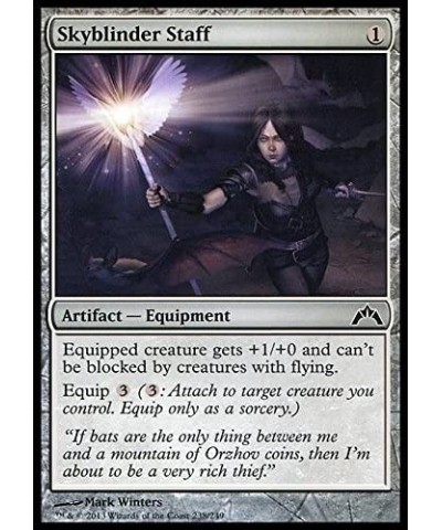 Skyblinder Staff (238) - Gatecrash - Foil $11.07 Card Games