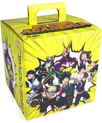 My Hero Academia LookSee Mystery Gift Box | Includes 5 Official Boku No Hero Collectibles | Includes Wall Art Enamel Pin & Mo...