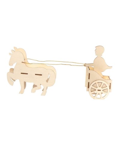 FE450 Roman Chariot Woodcraft Kits - Pack of 2 Wooden Crafts for Children to Decorate and Display Kids Educational Activity $...