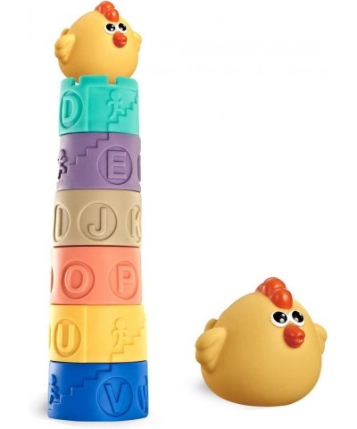 Soft & Colorful Stacking Blocks Building Blocks for Toddlers Baby Teething Chewing Stacking Blocks Educational Baby Toys 6 Mo...