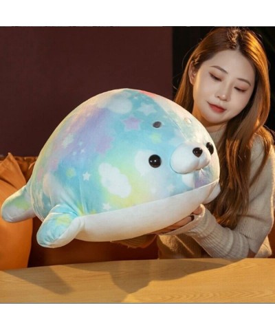 21.6" Seal Plushie Pillow Cute Ocean Animal Plush Toy Seal Plush Stuffed Cotton Plush Animal Toy Birthday Gift for Kids Girls...