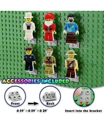 Mini Figure Toy Minifigures Stuffer Minifigures Building Bricks with Accessories Boys and Girls Little Gift for Christmas Sto...