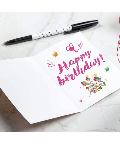 Happy Birthday Stickers 10 Sheets 300 Pcs for Kids Party Home Classroom Decoration $15.40 Kids' Drawing & Writing Boards