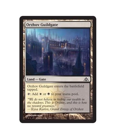 Orzhov Guildgate - Dragon's Maze - Foil $13.01 Card Games