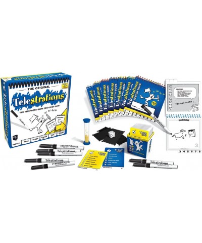 Telestrations Original 8-Player | Family Board Game | A Fun Family Game for Kids and Adults | Family Game Night Just Got Bett...