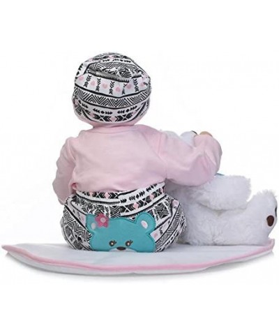 NPK Reborn Doll Girl Baby Clothing Baby Sets Reborn Dolls Baby Clothes Pink Outfits for 20"- 22 $26.34 Doll Accessories