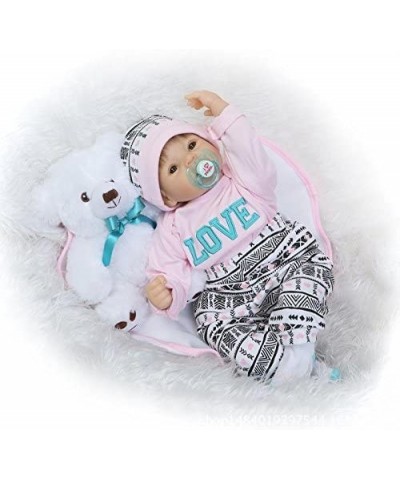 NPK Reborn Doll Girl Baby Clothing Baby Sets Reborn Dolls Baby Clothes Pink Outfits for 20"- 22 $26.34 Doll Accessories