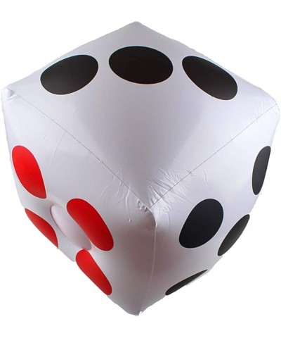 13" Jumbo Inflatable Dice 2pack Outdoor Fun Giant Inflatable Dice Set and 12mm 10pcs Dice for Indoor and Outdoor Broad Game L...