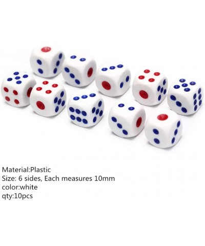 13" Jumbo Inflatable Dice 2pack Outdoor Fun Giant Inflatable Dice Set and 12mm 10pcs Dice for Indoor and Outdoor Broad Game L...