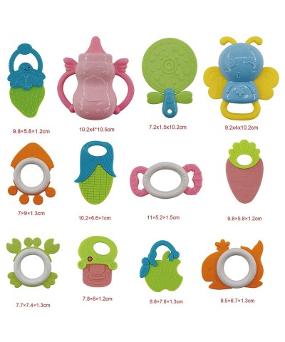 Baby Rattle Gift Set 11 Piece Babies First Teething Toy Playset for Infants and Babies $24.72 Baby Rattles & Plush Rings