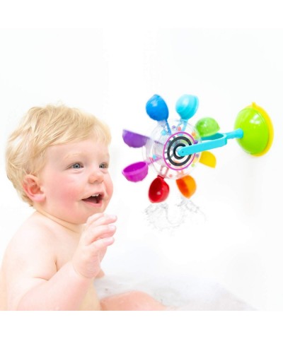 Whirling Wheel Waterfall Double Dip Funnel & Flex N Fill Cups 5pc $31.18 Bathtub Toys