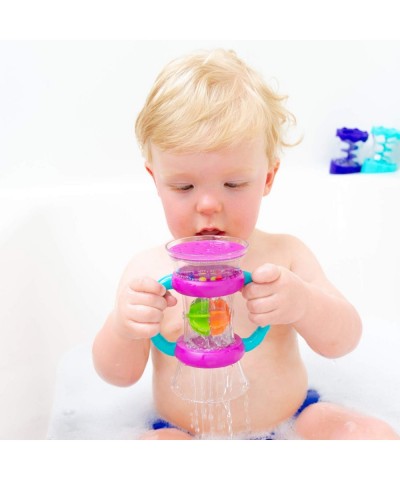 Whirling Wheel Waterfall Double Dip Funnel & Flex N Fill Cups 5pc $31.18 Bathtub Toys