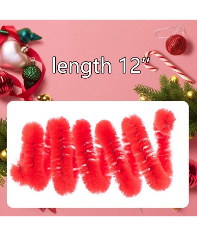 200 Pieces Pipe Cleaners Red Chenille Stem for DIY Art Craft Decorations (6mm x 12 Inch) $16.44 Craft Pipe Cleaners