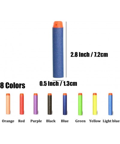 240 Pcs Colorful Refill Darts Bullets Ammo Pack for Nerf N-Strike Elite Series Blasters $20.82 Toy Foam Blasters & Guns