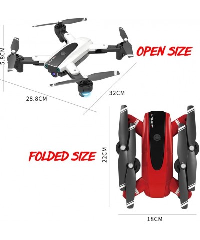 HJ68 RC Drones with Camera for Adults 4K Quadcopter Helicopter Drones for Adults Wide-angle Camera Optical Flow Positioning G...