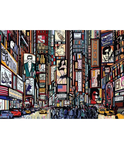 Tonight at Times Square - 1000 Piece Jigsaw Puzzle $37.04 Jigsaw Puzzles