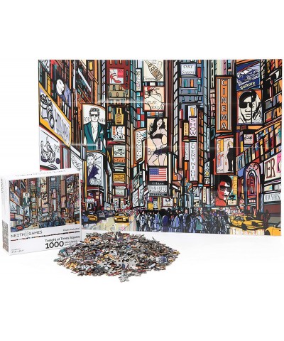 Tonight at Times Square - 1000 Piece Jigsaw Puzzle $37.04 Jigsaw Puzzles