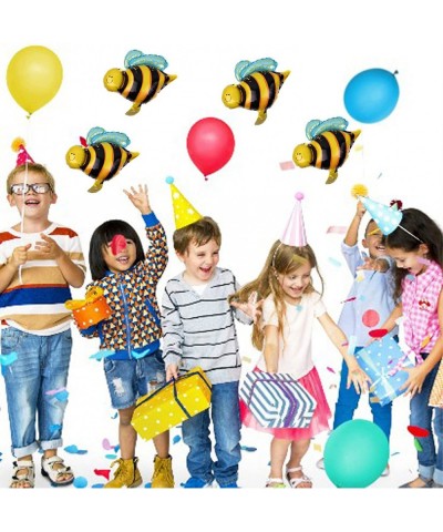 10 Pcs 16 Inch ''Happy Bee day'' Foil Balloon Mylar Bee Balloon Happy Birthday Balloons Party Decoration $14.97 Kids' Party D...