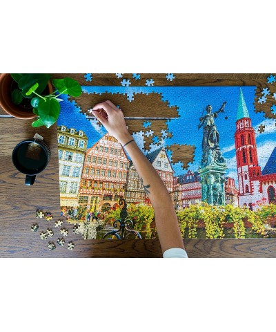 1000 Piece Large Jigsaw Puzzle - Frankfurt Germany - Puzzles for Adults and Teens - 29 x 20 Inches $20.04 Jigsaw Puzzles