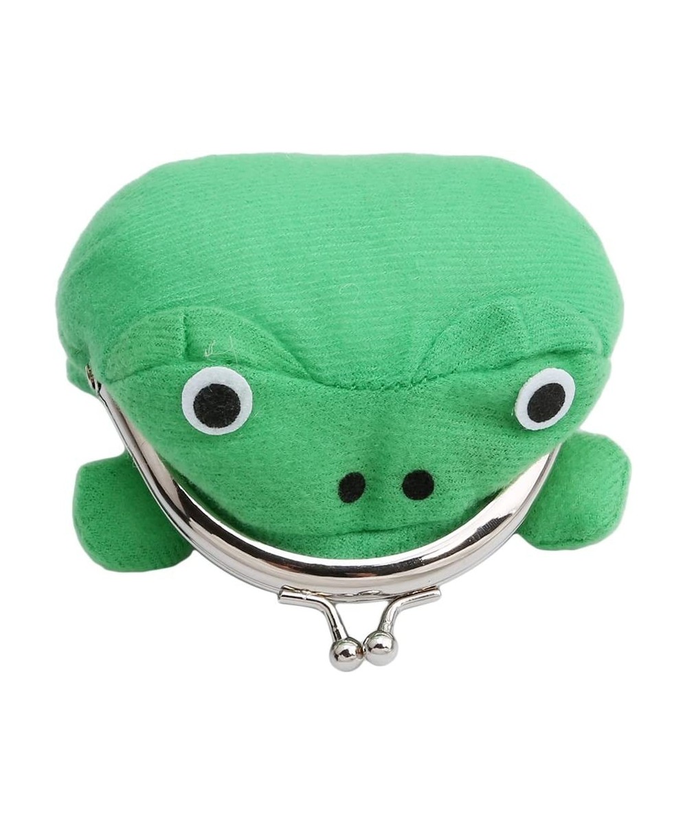 Cute Green Frog Coin Bag Wallet Purse Cosplay Anime Plush Toy Funny $16.04 Dress-Up Toy Purses