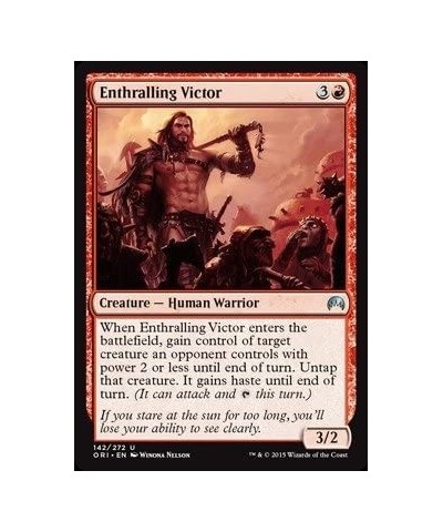 Enthralling Victor (142/272) - Origins - Foil $11.62 Magic Kits & Accessories