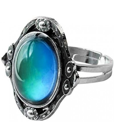 Mood Rings Change Color Emotion Feeling Finger Ring with Gift Box $26.16 Kids' Dress-Up Accessories