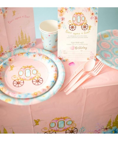 Princess Tablecloth - Plastic Jumbo Table Cover (108’’ x 54’’) for Princess Themed Birthday Party & Baby Shower for Girls $16...