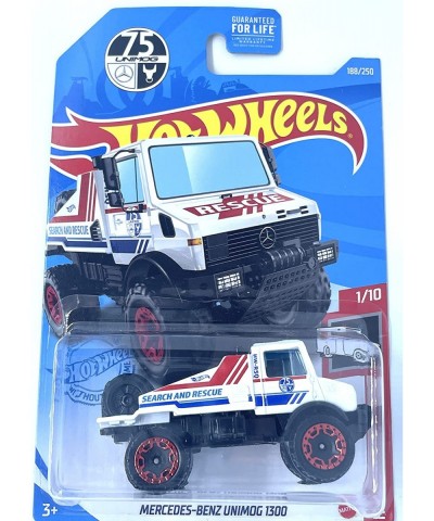 Mercedes-Benz Unimog 1300 - HW Rescue 1/10 [ White] 188/250 $16.26 Kids' Play Cars & Race Cars