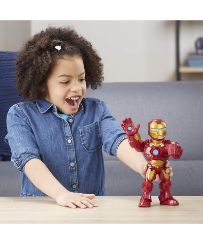 Marvel Super Hero Adventures Mega Mighties Iron Man Collectible 10-Inch Action Figure Toys for Kids Ages 3 and Up Brown $33.2...