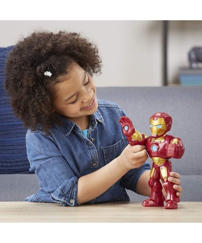 Marvel Super Hero Adventures Mega Mighties Iron Man Collectible 10-Inch Action Figure Toys for Kids Ages 3 and Up Brown $33.2...