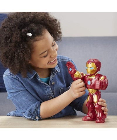 Marvel Super Hero Adventures Mega Mighties Iron Man Collectible 10-Inch Action Figure Toys for Kids Ages 3 and Up Brown $33.2...