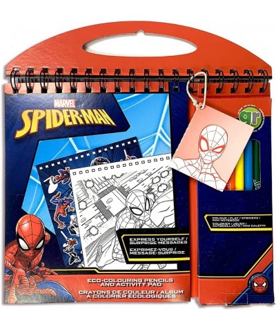 Spiderman Eco-Activity and Colouring Set Activity Pad with Colouring Pencils by Marvel and More - UNDER TREE PLANTING PROGRAM...