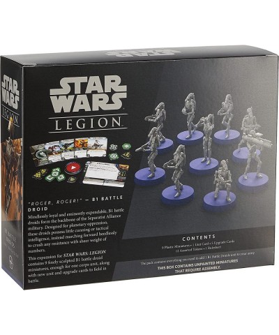 Atomic Mass Games Star Wars Legion B1 Battle Droids Expansion | Two Player Battle Game | Miniatures Game | Strategy Game for ...