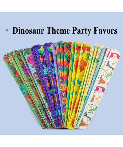 36Pcs Dinosaur Slap Bracelets for Kids Party Favors Pack Dinosaur Toys with Variety Design Dinosaur Party Supplies Snap Band ...