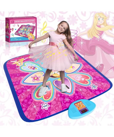 Dance Mat for Girls for Kids Teens Dance Mixer Rhythm Step Play Mat for Girls Dance Game Toy for Kids Dance Pad with 7 Modes ...