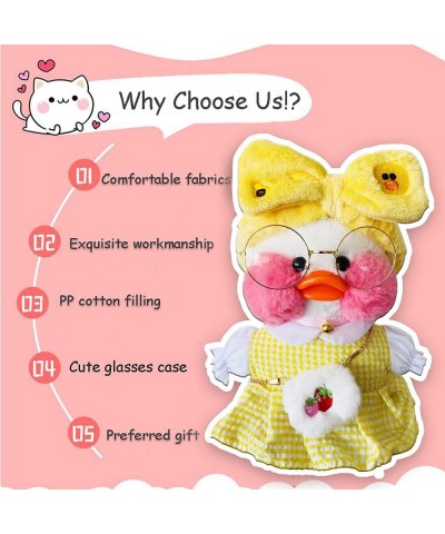 Duck Plush Kawaii Stuffed Animal Toy with Glasses Case & Gift Bag for Kids (Style 5) $39.04 Plush Figure Toys