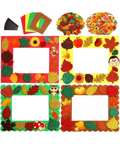 Thanksgiving Photo Frame Craft Kit Fall Foam Crafts for Kids for Autumn Seasonal Decorations 12 Sets $27.39 Craft Kits