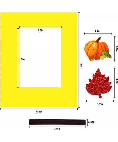 Thanksgiving Photo Frame Craft Kit Fall Foam Crafts for Kids for Autumn Seasonal Decorations 12 Sets $27.39 Craft Kits