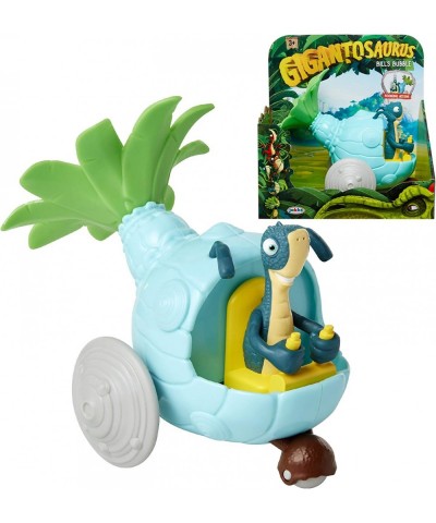 Bill's Bubble Toy Vehicle Bounces Up & Down 6.5" Long 4" Tall - Easy for Little Hands to Push Along - Dino Car Toys for Toddl...