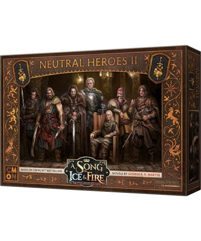 A Song of Ice and Fire Tabletop Miniatures Neutral Heroes II Box Set | Strategy Game for Teens and Adults | Ages 14+ | 2+ Pla...