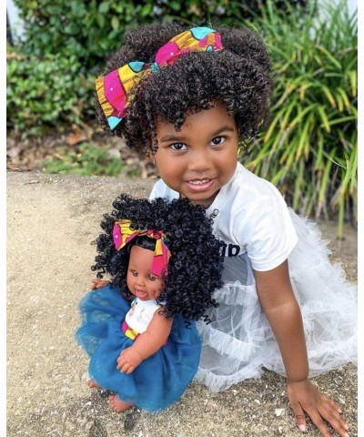 Natural Ella Baby Bee Doll - African American Black Biracial Latino Baby Doll with Curly Natural Black Hair for Kids 3 and up...